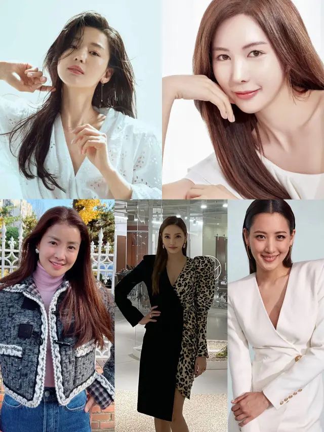 Collage5 K-drama actresses