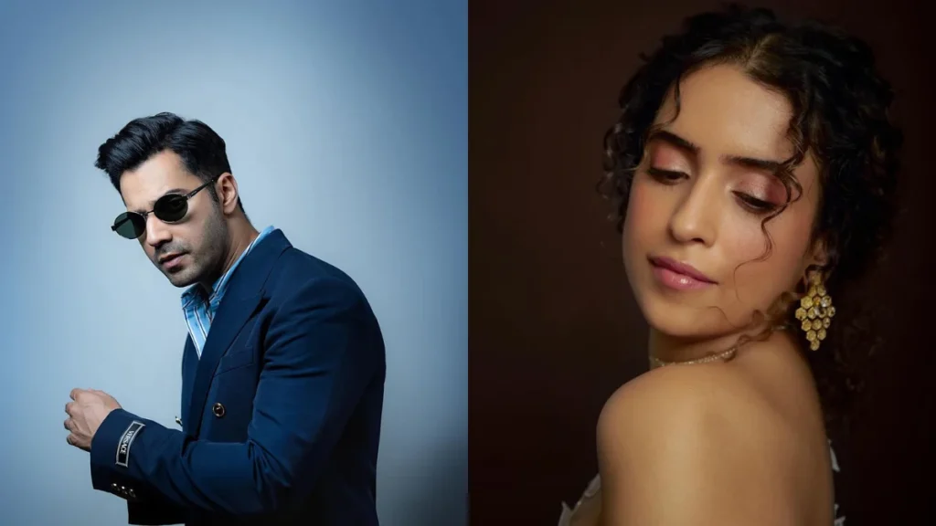 Varun Dhawan and Sanya Malhotra